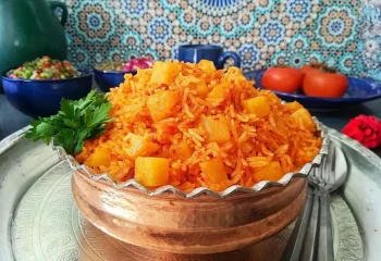 طرز تهیه دمپختک با گوجه و سیب زمینی خوشمزه و مجلسی برای 4 نفر