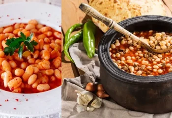 طرز تهیه فاصولیه ترکی خوشمزه و مجلسی با گوشت و لوبیا سفید