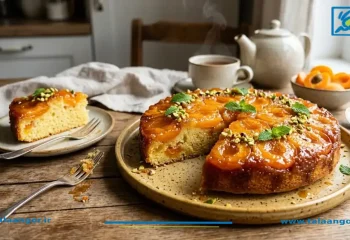 طرز تهیه کیک زردآلو کاراملی؛ یک عصرانه خوشمزه و لطیف