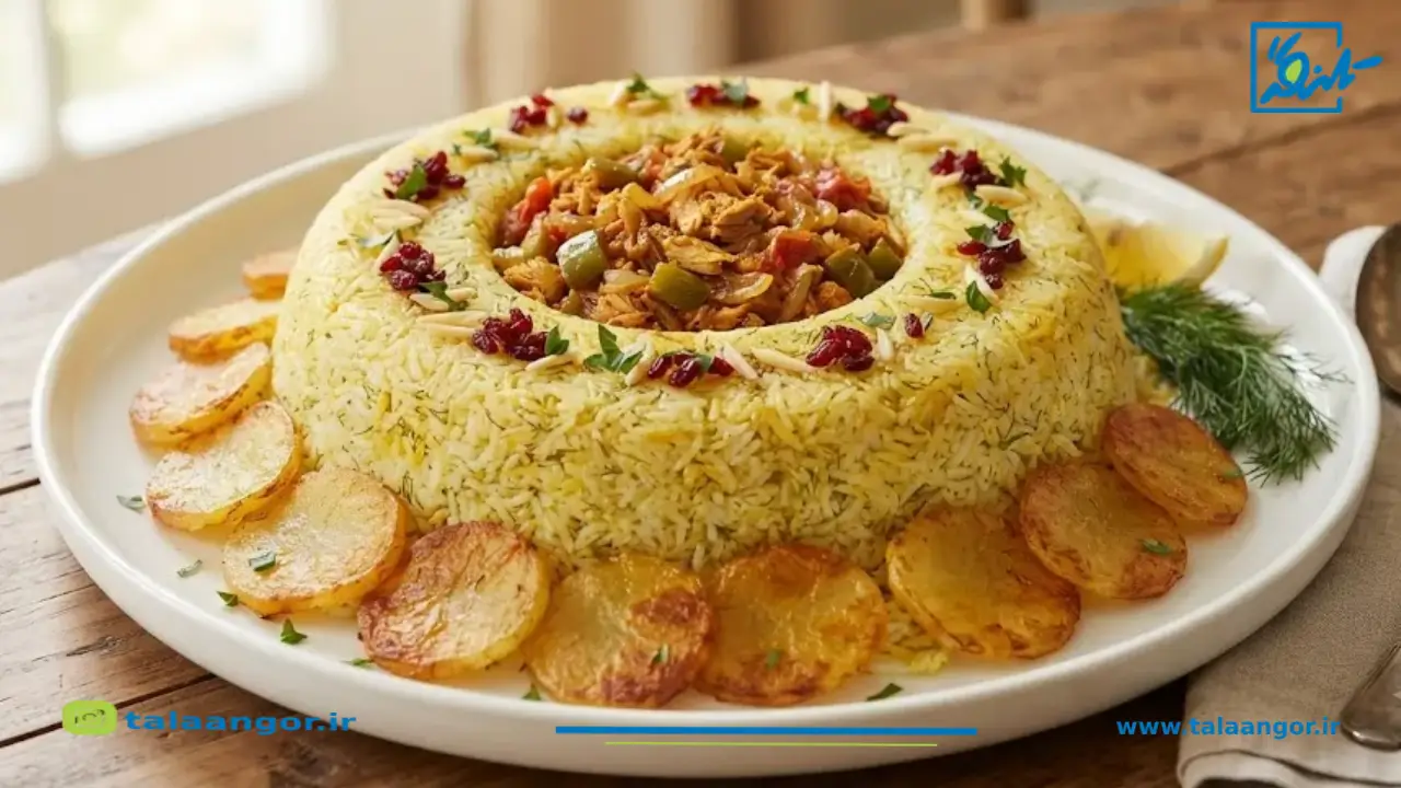 طرز تهیه پلو تن ماهی ترند اینستاگرام؛ سریع، خوشمزه و مجلسی
