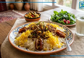 طرز تهیه خرما پلو اهوازی با گوشت چرخ کرده ساده و خوشمزه