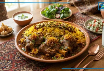 طرز تهیه زیر برنجی با گوشت گوساله و گوسفندی؛ غذای مجلسی لری