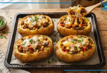 طرز تهیه سیب زمینی کاسه ای شکم پر؛ غذای ترند اینستاگرام