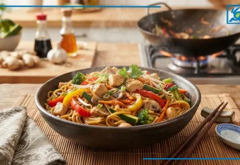 طرز تهیه غذای چینی لیلا حاتمی در فیلم سعادت آباد