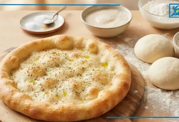 طرز تهیه خمیر پیتزا برای ۴ نفر با دو روش خانگی (با خمیر مایه و بدون خمیر مایه)
