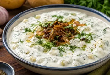 طرز تهیه بورانی سیب زمینی خانگی + فوتوفنهای خوشمزهتر شدن