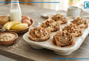 طرز تهیه مافین موزی رژیمی، سالم و خوشمزه