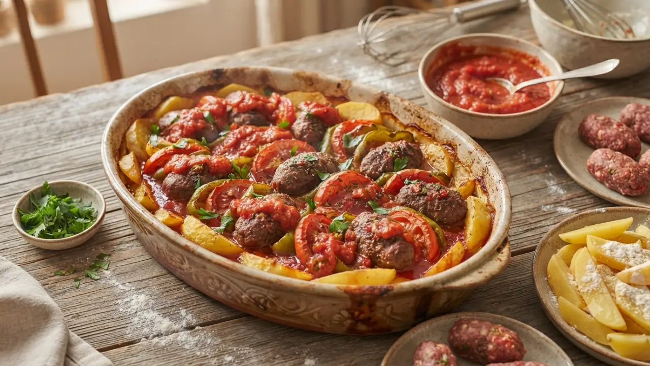 طرز تهیه کوفته ازمیری ترکیه ای اصیل