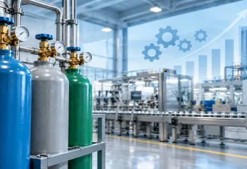 نقش گازهای صنعتی در افزایش بهرهوری و توسعه صنایع