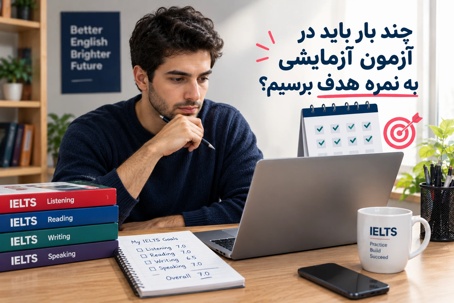 چطور بفهمیم برای آزمون آیلتس آماده هستیم؟
