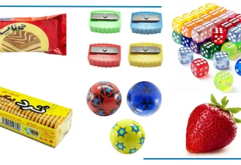 ایده هدیه و خوراکی با حرف ت برای کلاس اول