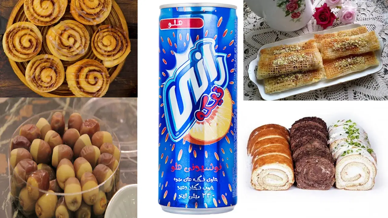 خوراکی با حرف ر برای کلاس اول