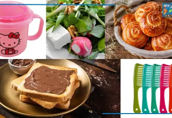 ایده هدیه و خوراکی با حرف ن برای کلاس اول