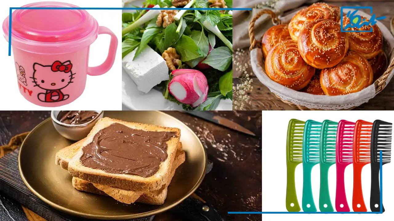 ایده هدیه و خوراکی با حرف ن برای کلاس اول
