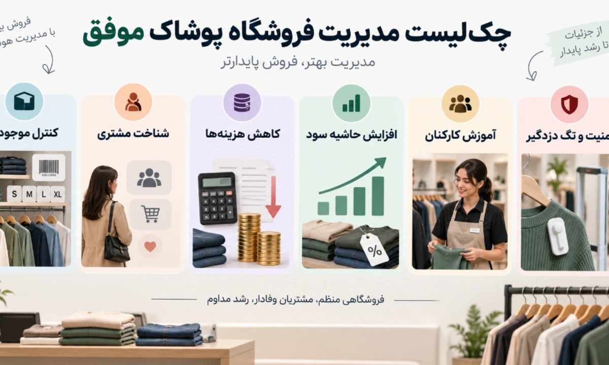 چک لیست مدیریت فروشگاه